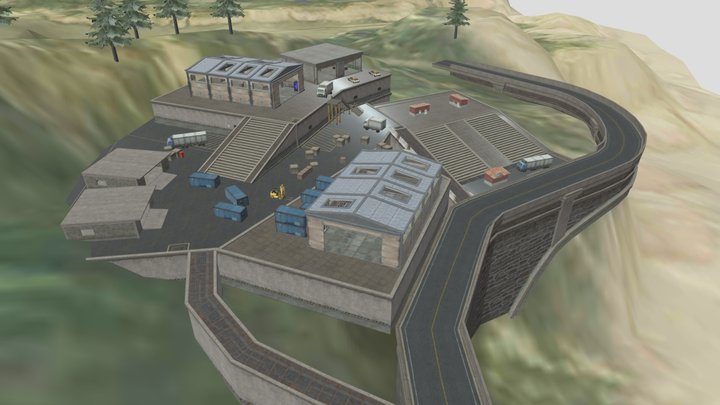 FREE FIRE Mill 3D MODEL By Ramim Bhai 3D Model