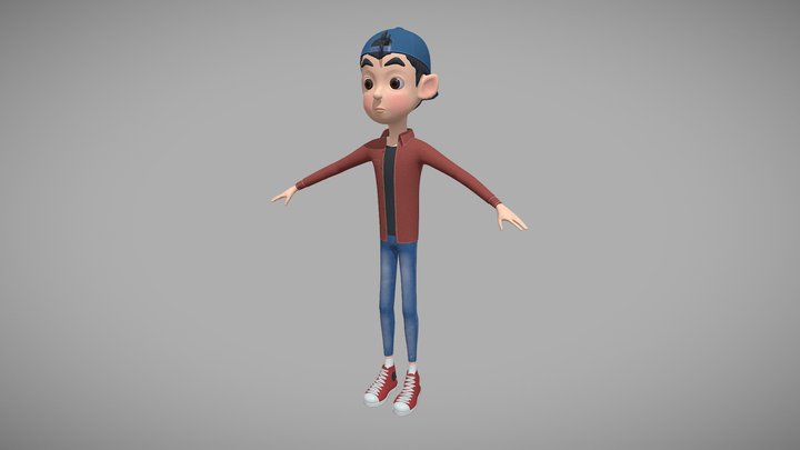 Animation character 3D Model