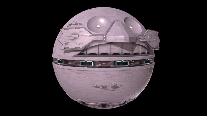 SFF - Custom Death Egg Star 3D Model