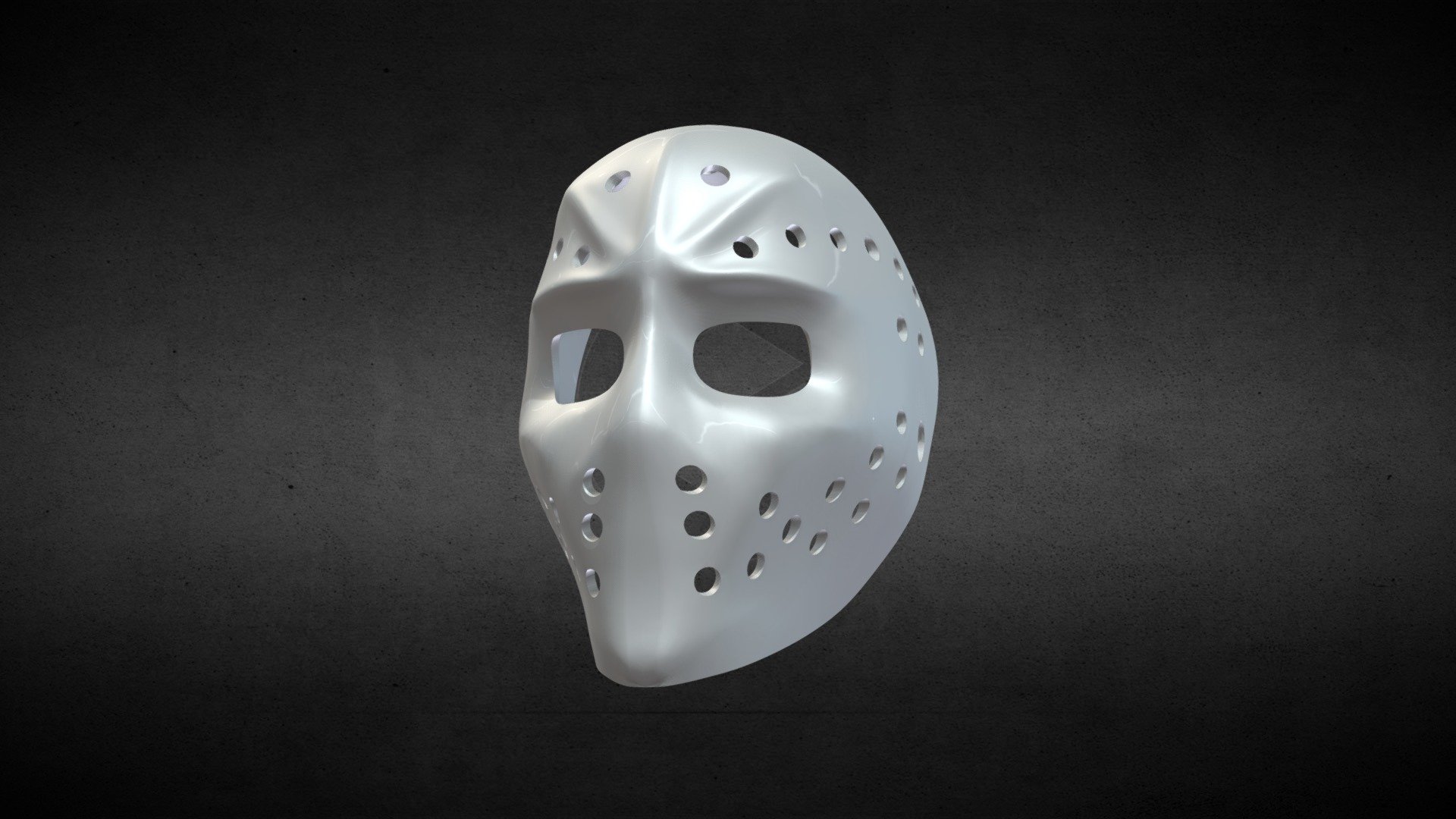 Goalie Mask - Buy Royalty Free 3D model by DroneB [5f004f1] - Sketchfab ...