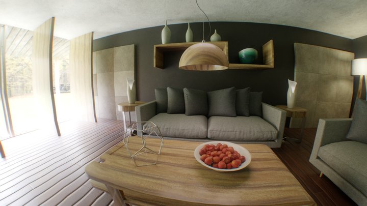 living room 3D Model
