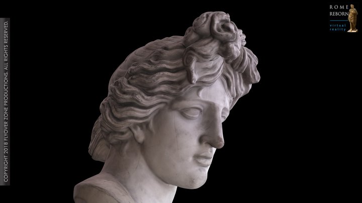 3D rendering of Apollo (Giustiniani)