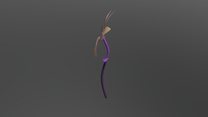 InteractiveFlower 3D Model