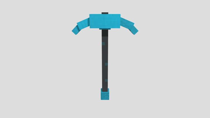 Soul pickaxe 3D Model