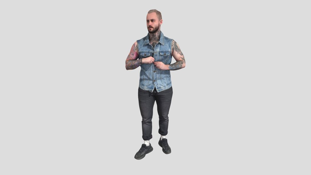 People Buttoning Up Shirt
