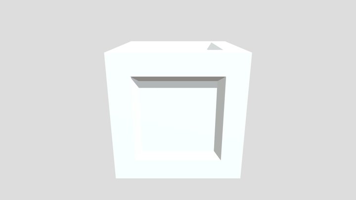 Crate 3D Model