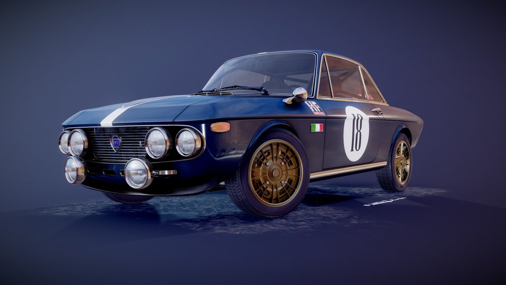 Lancia Fulvia rallye