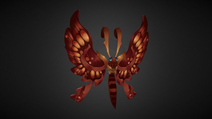Bravely Default - Butterfly 3D Model