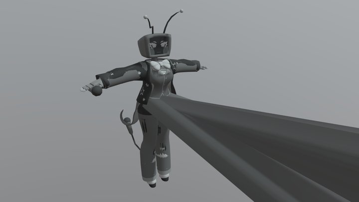 Stylized Vee (Vintage) – Modèle 3D gratuit STL