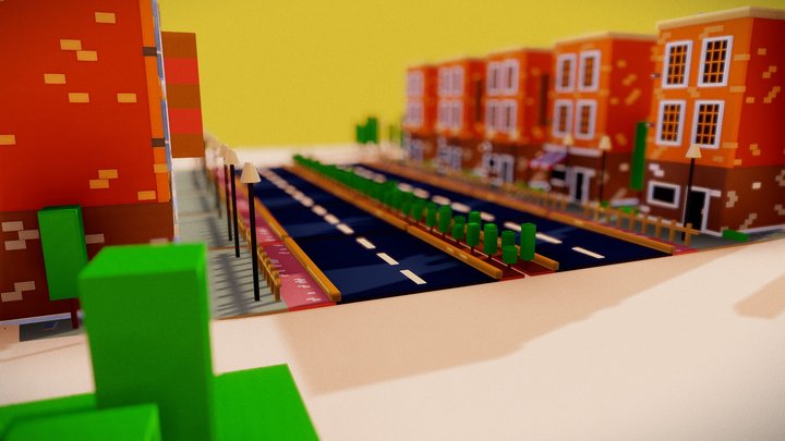 Predios City 3D Model