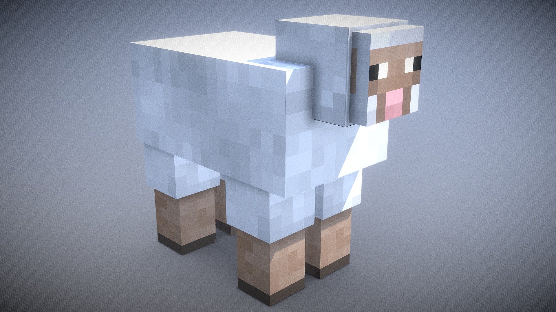 Minecraft - Sheep - Download Free 3D model by Vincent Yanez