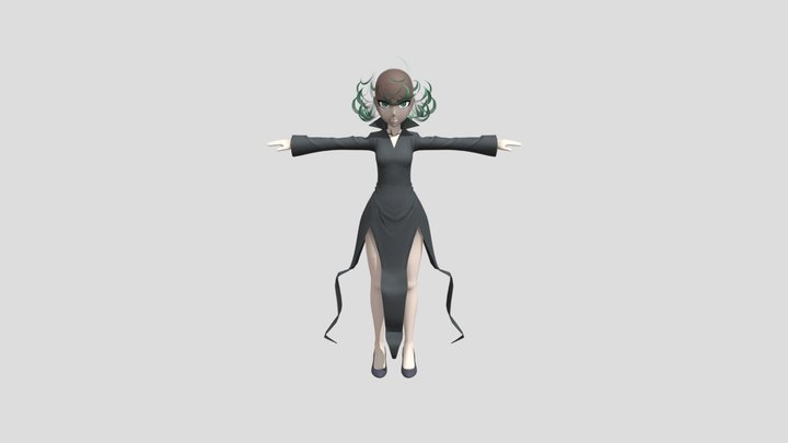 Tatsumaki FBX 2 3D Model