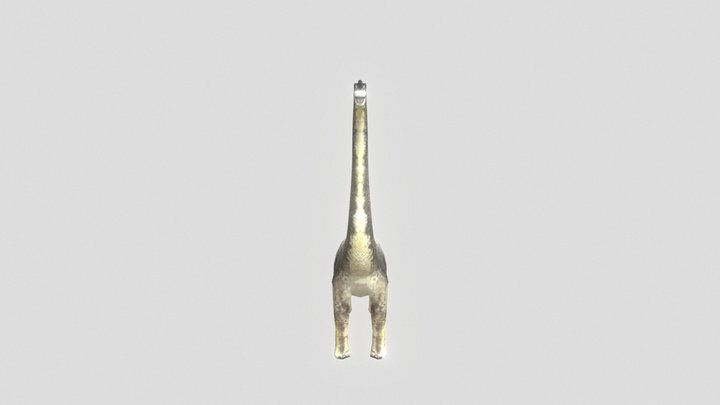 Aula3D Braquiossauro 3D Model