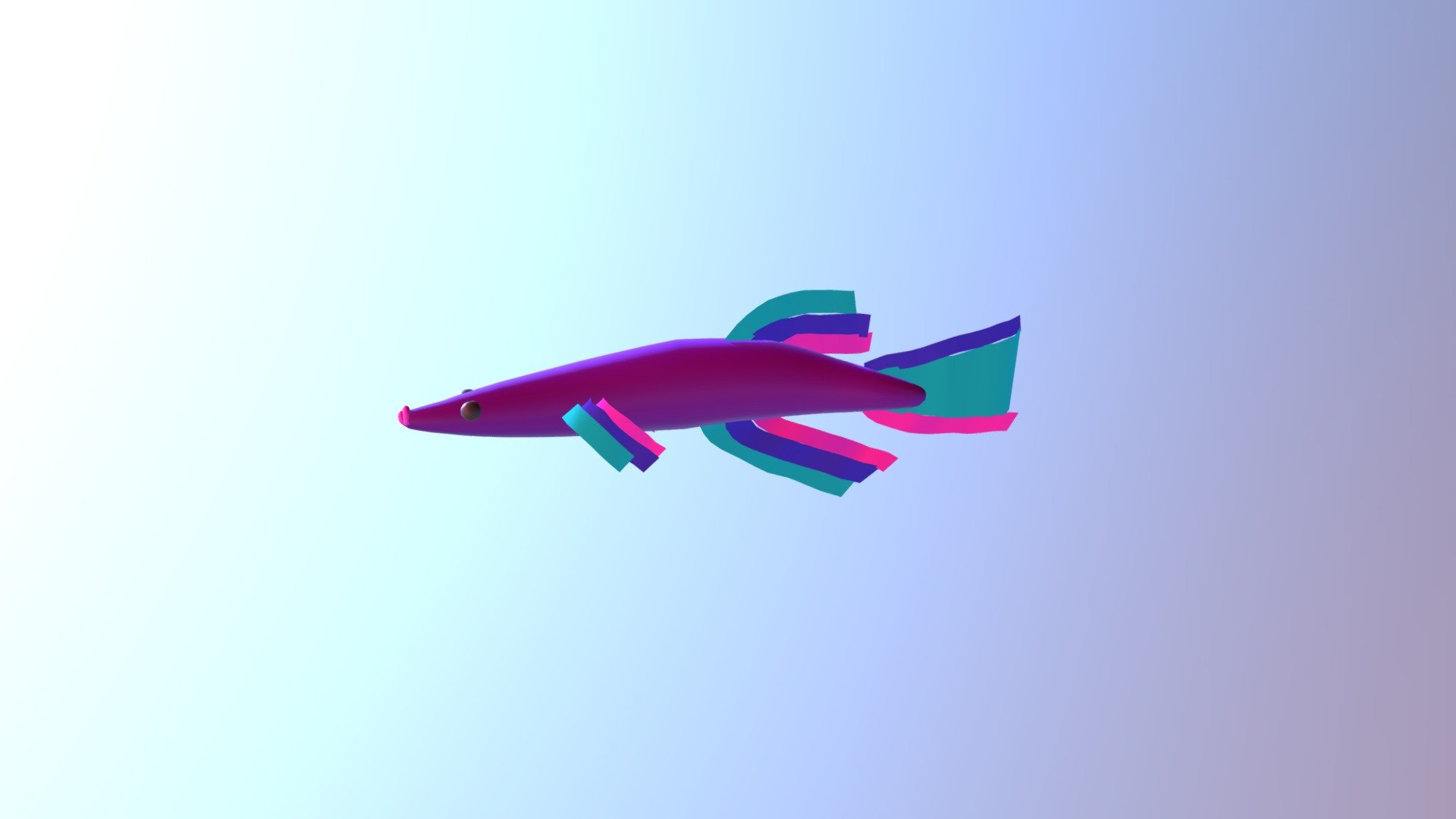 Beta Fish — Sketchfab embed 3D viewer
