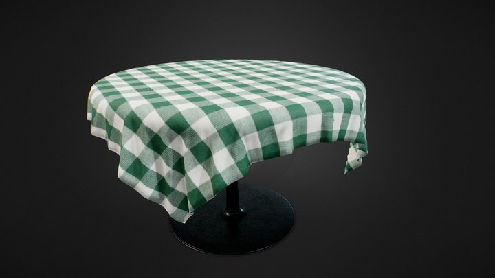 Dinner Table 002 – Free 3D Model STL