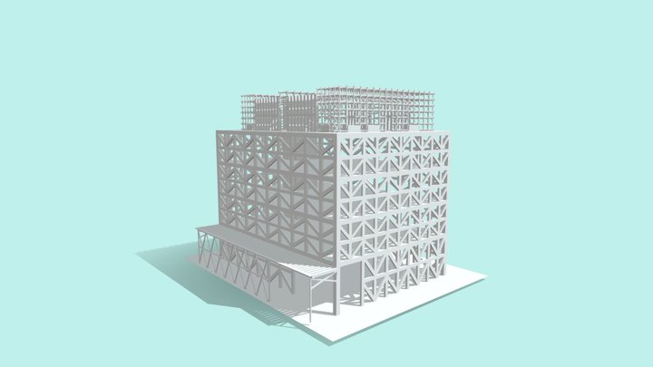 Concept - Scaffolding (Model 1) 3D Model
