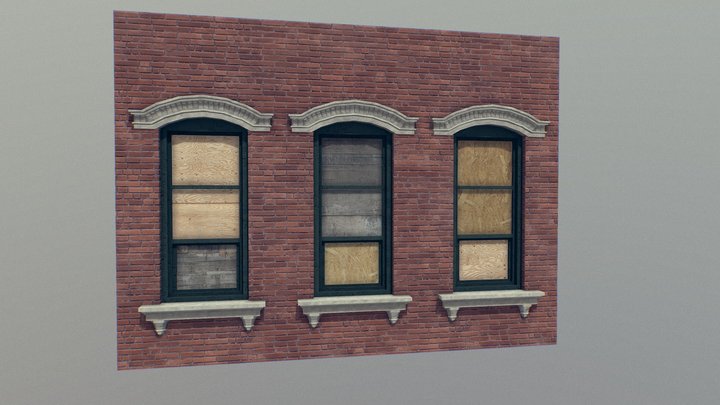 Window Italianate 3D Model