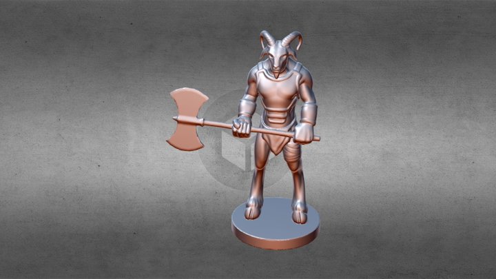 Goat Beast – Gratis 3D-model STL