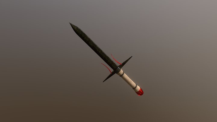 BloodCore Sword 3D Model
