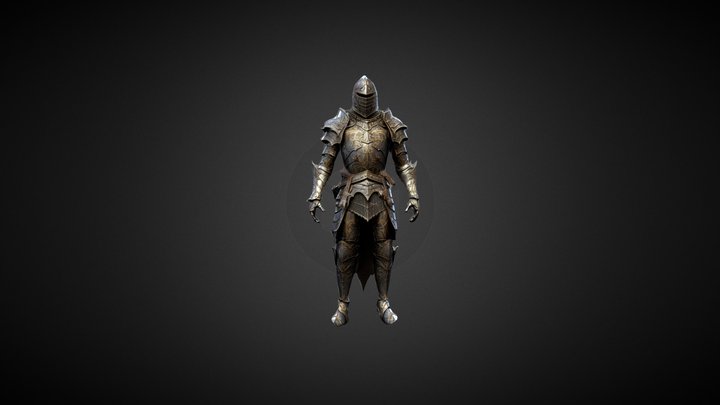 Knight 4 dummy improved 3D Model
