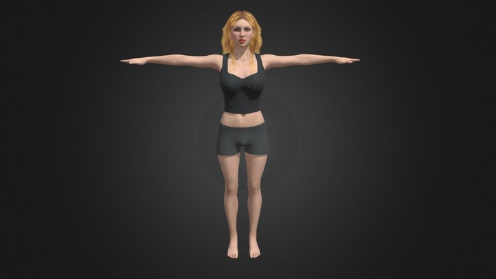 Girl - free download 3D Model