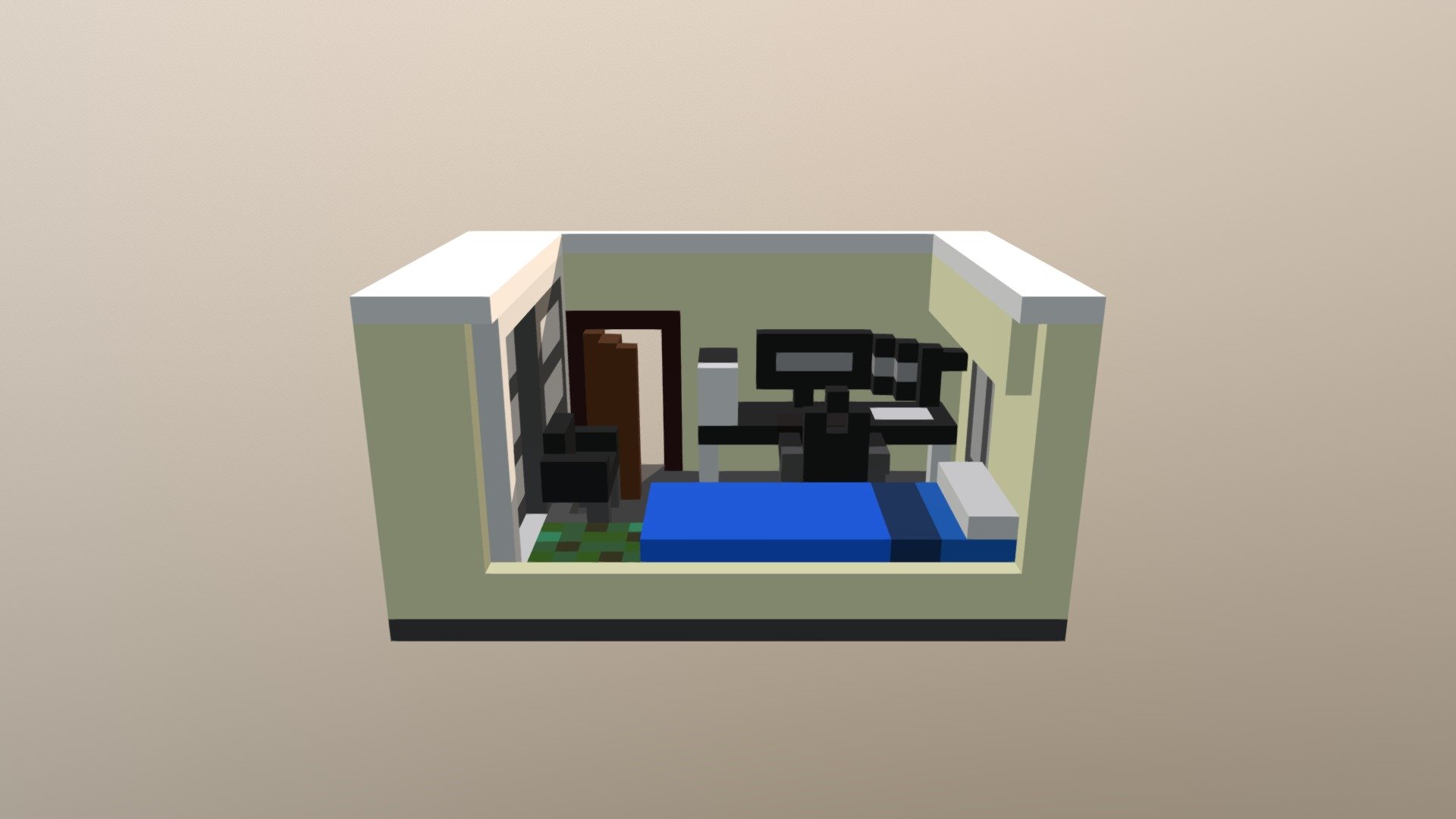 My Bed Room - 3D model by AndarielFrost [5f10439] - Sketchfab