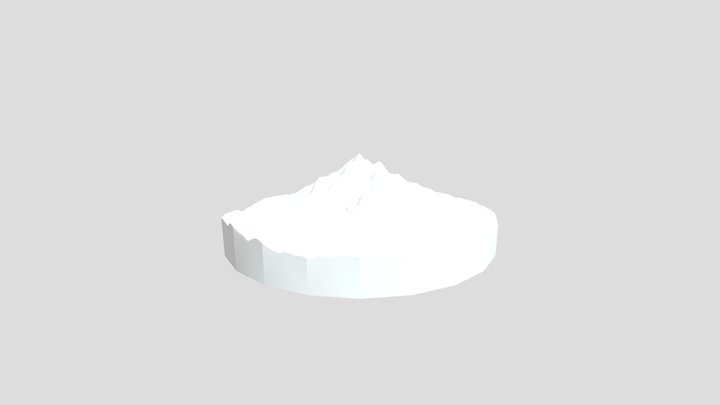 Mount Shari 3D Model