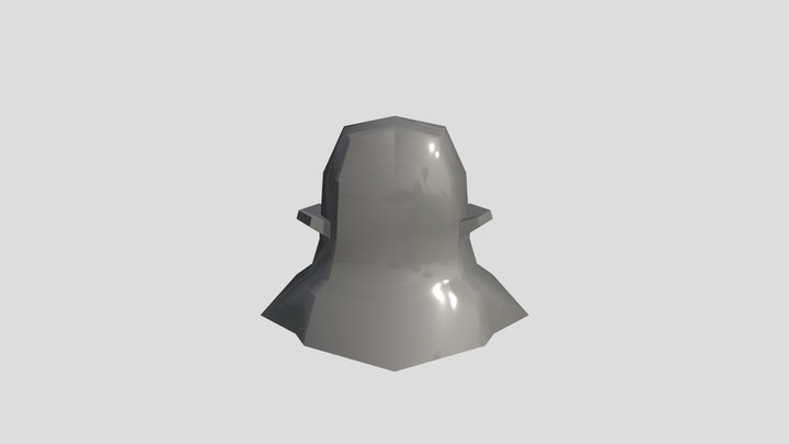 Snapchat Ghost 3D Model