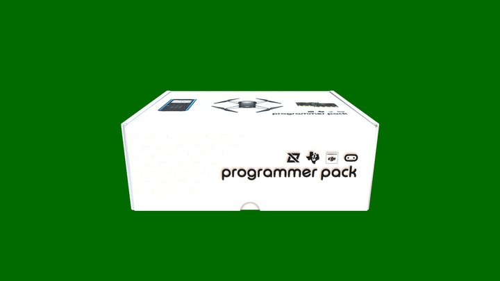 iCode Programmer Pack Retail Box 3D Model