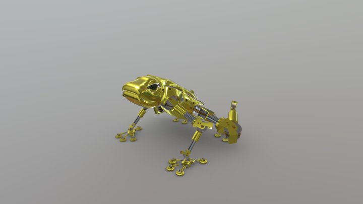 Robotic Frog (FR-09) 3D Model