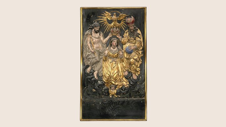 Coronation of Mary 3D Model