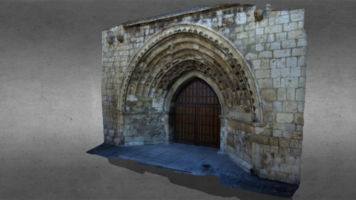 Puerta San Miguel Palencia 3D Model