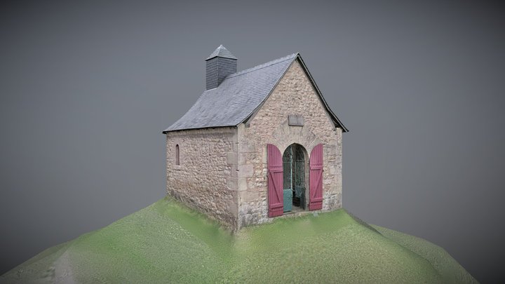 Chapelle Notre Dame de la Paix 3D Model