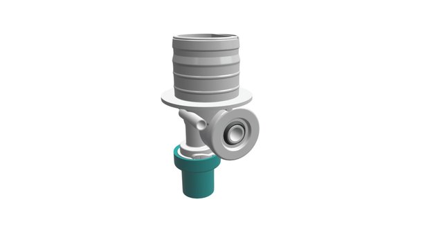 Quantex Pump - BiB19 Dilution 3D Model