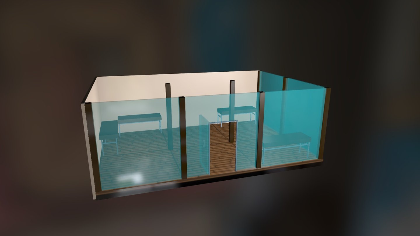 VoxelADay Game Incubator Common Room WIP 3D model by Aaron XR Dev