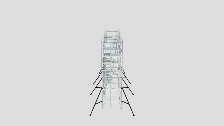 Full_Linked_Tower 3D Model