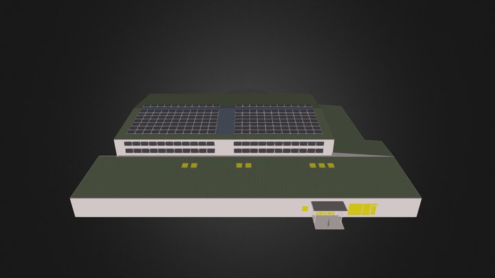 Knislinge Sporthall 3D Model