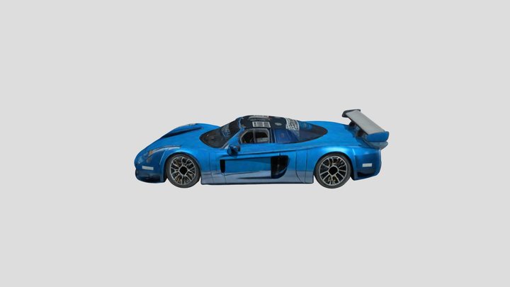 2025 Maserati MC12 3D Model
