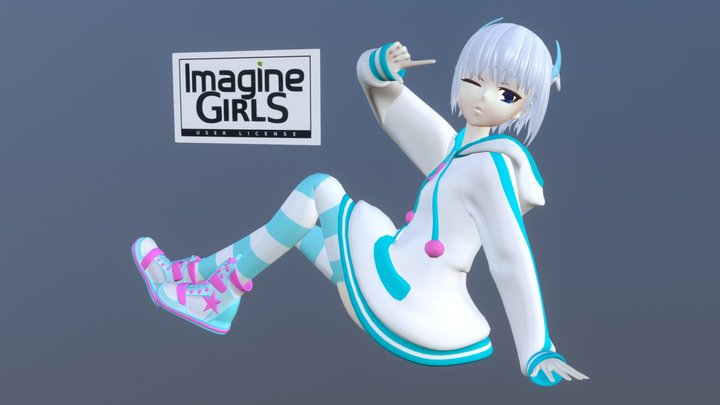 ImagineGirls R1N4 Version 2 - DL 3D Model