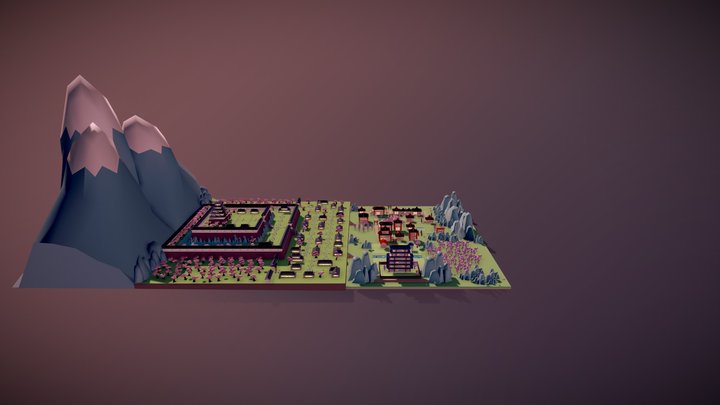 Japones Feudal 3D Model