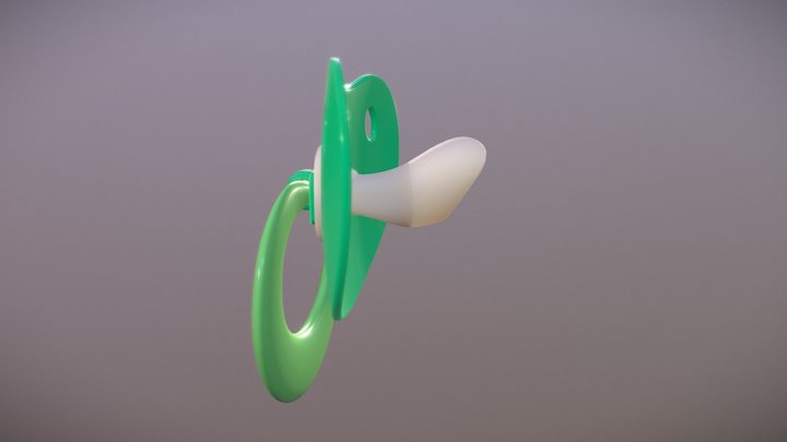 Pacifier Model 3D Model