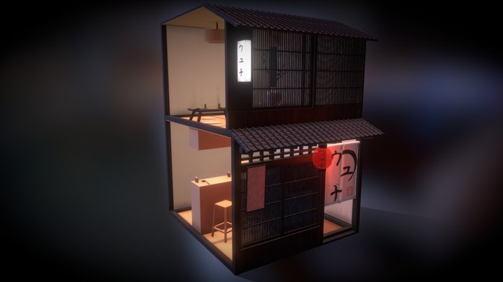 Uyuchi - a Japan Restaurant 3D Model