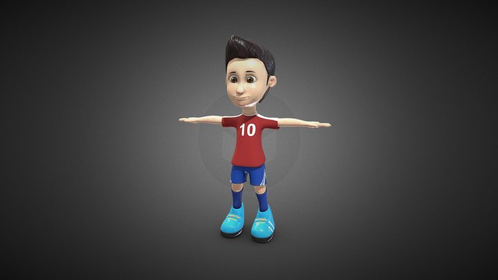 Football Player - Portugal – Free 3D Model STL