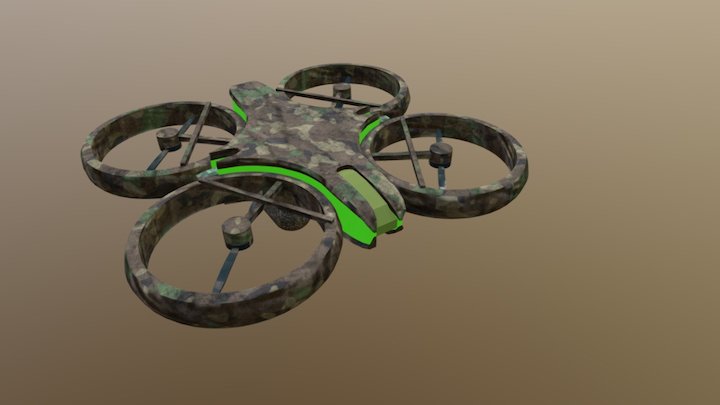 Drone mock up 3D Model