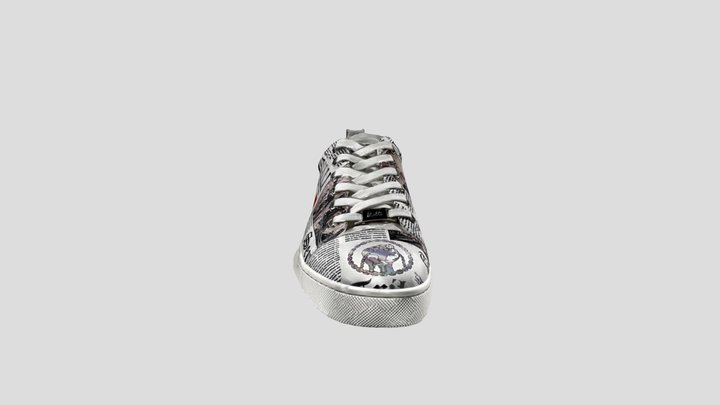 Vialli Dailynews Sneakers 3D Model