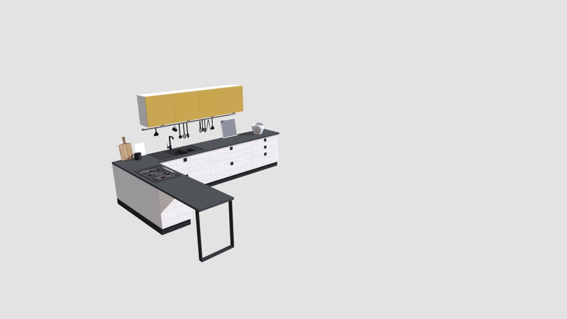 kitchen - Buy Royalty Free 3D model by Evermotion [5f1c597] - Sketchfab ...