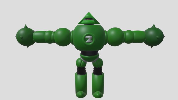 Toy Story Zurg's robot, Bongo 3D Model