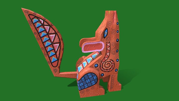 Alebrije 3D Model