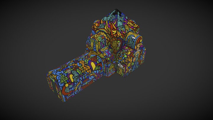 Minin Home UV 2 3D Model