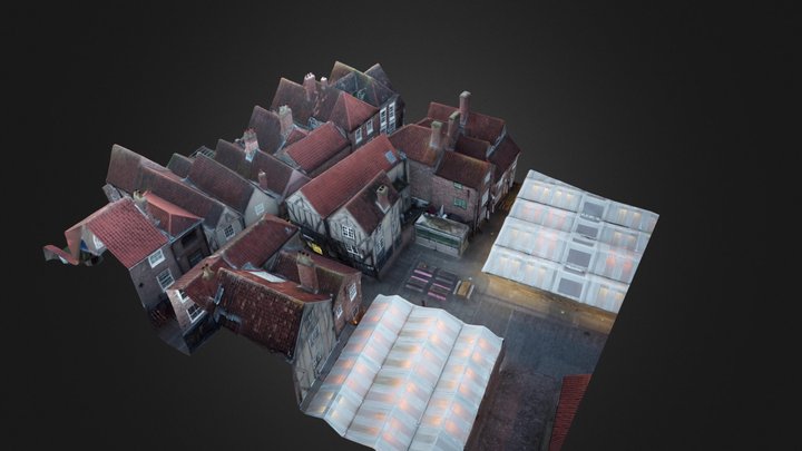 Shambles in York 3D Model